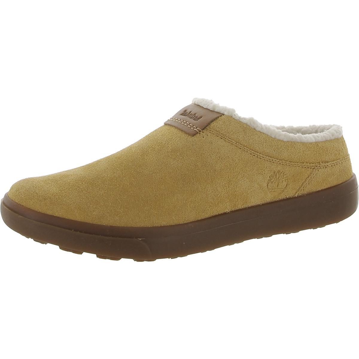 Удобные мокасины-шлепанцы Timberland из коричневой замши для мужчин 9 средних размеров D BHFO 2737 13690₽