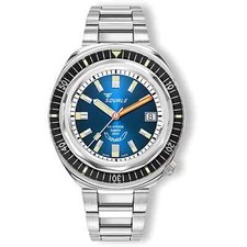 Squale 2001BKBL.AC Men's 2001 Sunray Blue Automatic Watch