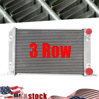 3 Row Aluminum Radiator for VW Scirocco/ Pro Stock Style Drag Racing NEW