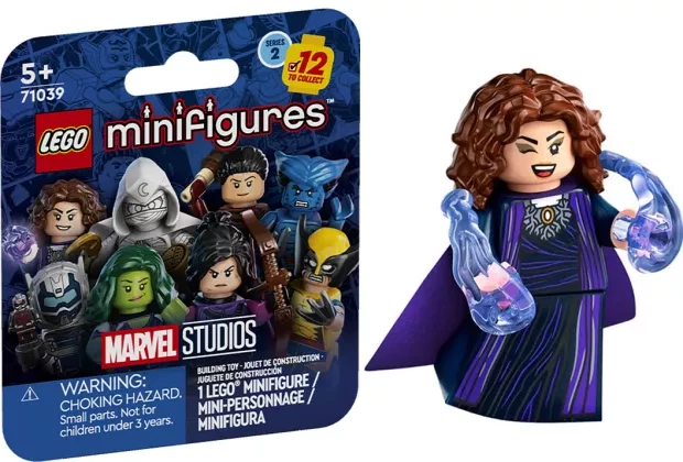 FIGURINE MINIFIGURE LEGO SERIE 2 MARVEL STUDIOS 71039 N°1 AGHATA ARKNESS NO BOX