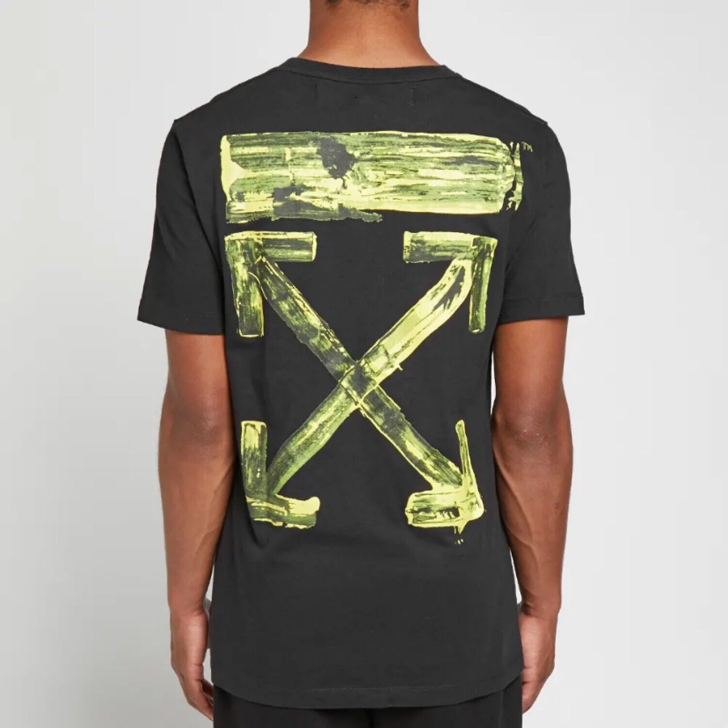 plus Kirkestol Scrupulous OFF-WHITE "ACRYLIC ARROWS" TEE. Black. Brand New / All Tags & Zip Bag RRP  £249 | eBay