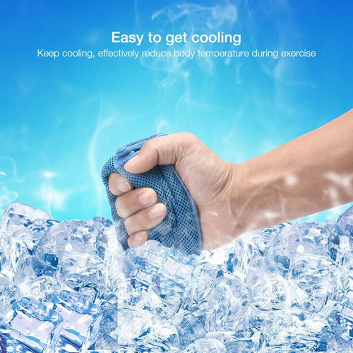 5 Pack Cooling Towel Ice Towel Neck Wrap For Sports Running Jogging Gym Chilly - Picture 8 of 12