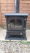 Efel Harmony 5 Stove Glass 268 mm x 250 mm Arched Schott Robax High Definition