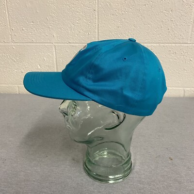 2016 Supreme 3M Reflective S Logo 6 Panel Blue Hat Leather Strap