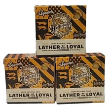 Dr. Squatch Harry Potter Hufflepuff "LATHER of THE LOYAL" Limited Edition 3 PACK