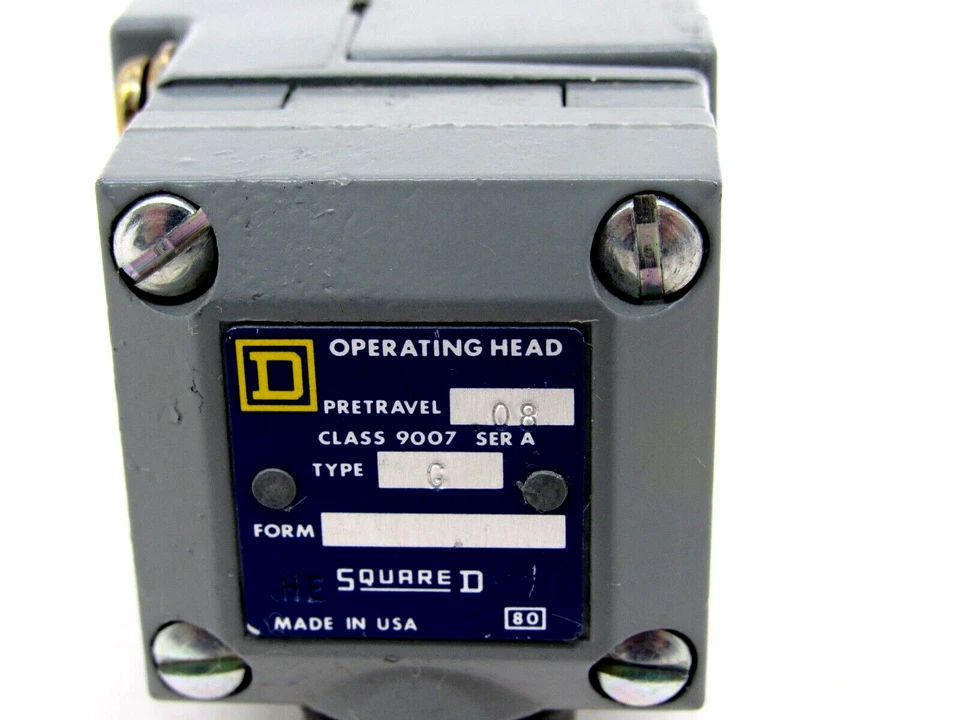 Nouveau Interrupteur De Limite Carré D 9007C54G Ser. A - Photo 3/4