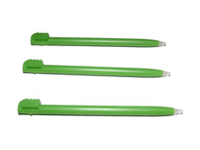 3 x Green Touch Screen Stylus Nintendo DS / DS Lite