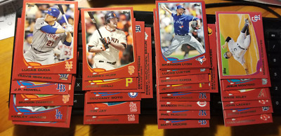 2013 Topps Target Red Border w/Update Fill your set pick choice 