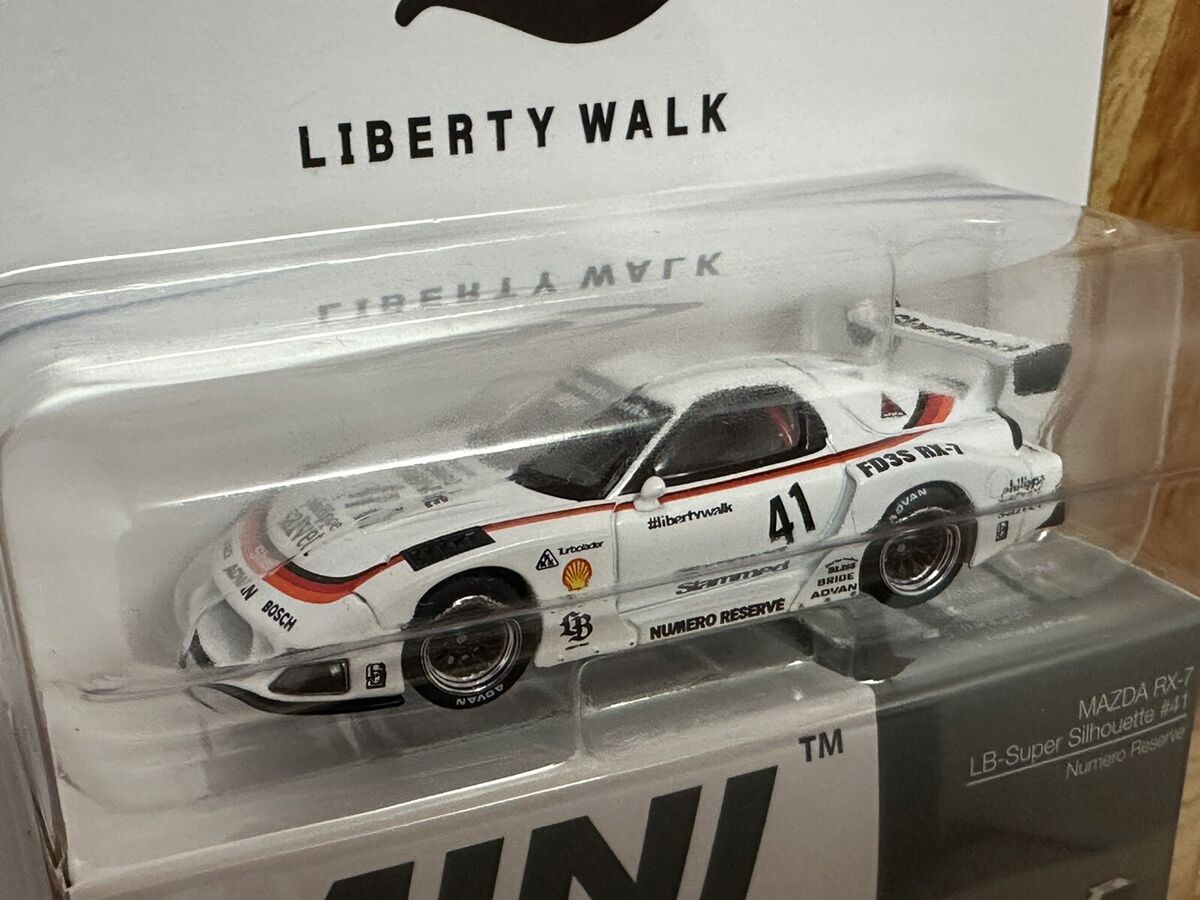 MINI GT 1:64 MAZDA RX-7 LB-Super Silhouette Liberty Walk MINI GT 1:64 MAZDA RX-7 LB-Super Silhouette Liberty Walk