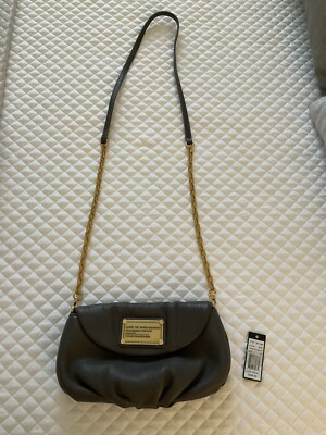 Marc Jacobs Classic Q Karlie Genuine Pebbled Leather Chain