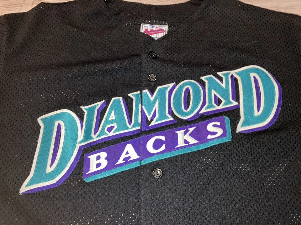 Arizona Diamondbacks Dbacks Diamond Collection Majestic MLB Black Jersey XL - Image 2 of 4