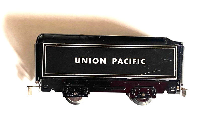 MARX 4 WHEELED UNION PACIFIC TENDER - VERY  VERY GOOD CONDITION