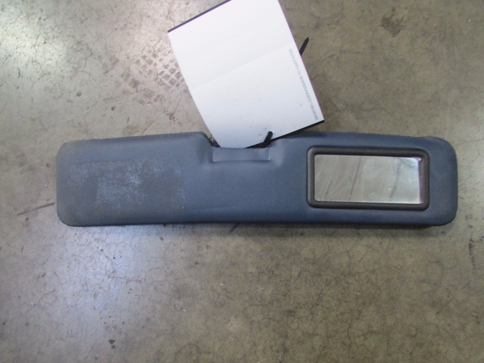 Maserati M138 Spyder, RH Passenger SIde, Sun Visor,  Blue, Used P/N 9811054