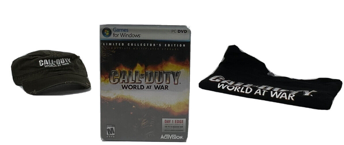 Call of Duty: World at War -- Limited Collector's Edition (PC, 2008) for  sale online