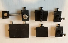 Oriel (Newport) Dovetail Post Standards (3), flat carriers (3), filter holder