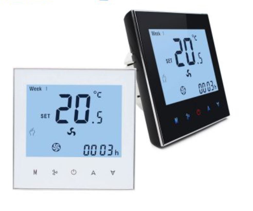 HTW-WF01-FC Fan Coil unit Touch Screen thermostat Wifi FCU Room