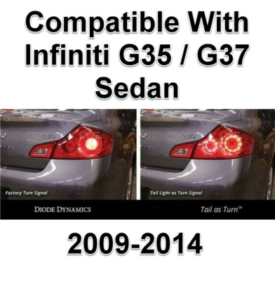 Diode Dynamics Tail Light As Turn Signal Module For Infiniti G37 Sedan 2009-2014