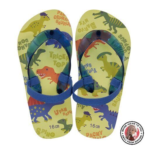 NEW Skater Kids Beach Sandals Dinosaur Picture 16cm SDBE16-A - Picture 1 of 1