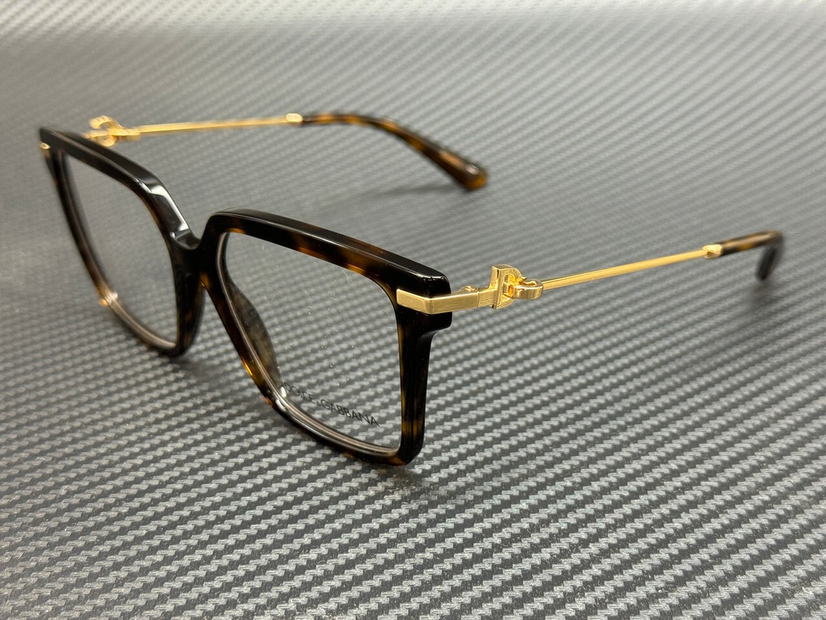 メガネ DOLCE & GABBANA Woman Optical frames Brown 0DG3379 502 DOLCE & GABBANA DG3397 502 Havana Brown Women's 56 mm