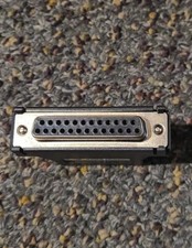 Serial DB25 PIN FEMALE to RJ45 FEMALE Adaptor customcables.com brand