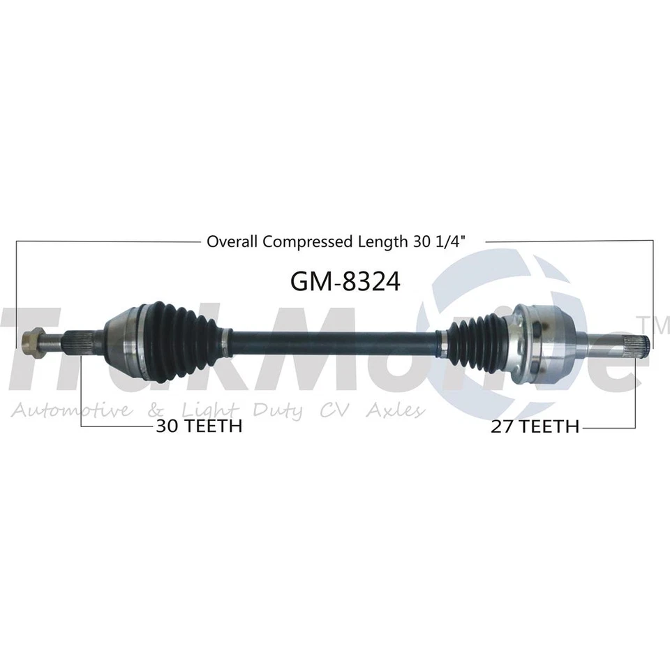 Eje trasero Surtrack CV para 2004 2005 2006 2007 Cadillac CTS 3,6 L automático Foto 4 de 4