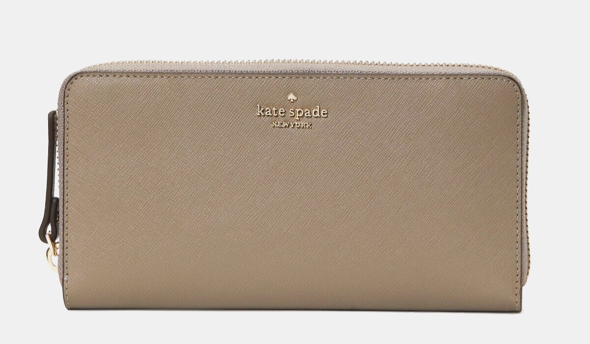 New Kate Spade Laurel Way Neda Large Wallet Saffiano Leather