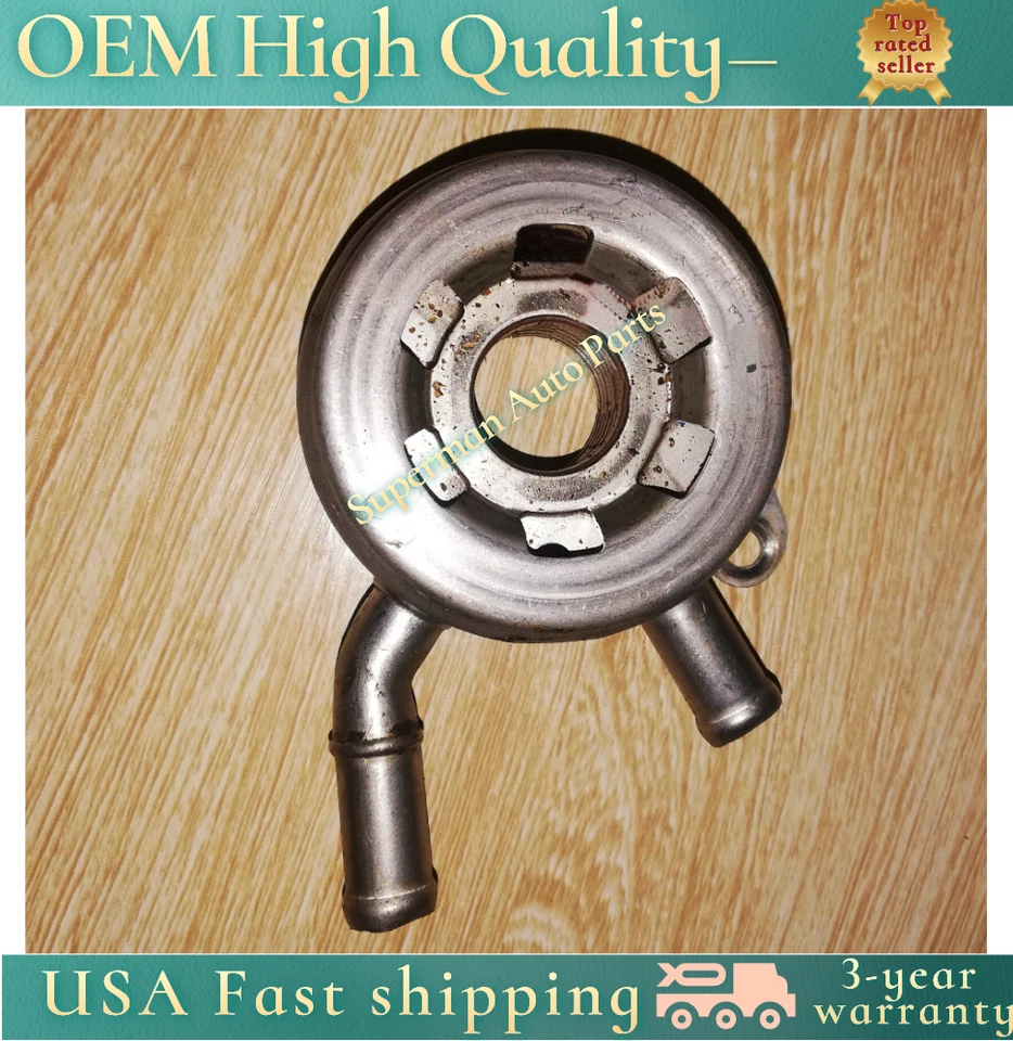 For Toyota Camry Corolla Highlander RAV4 Solara Lexus HS250h 2.4 Oil Cooler Assy - Image 2 of 3