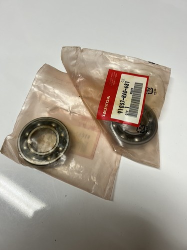 Honda rear brake panel bearing set ATC250 TRX350 etc 91057-HA0-681 genuine new - Picture 7 of 7
