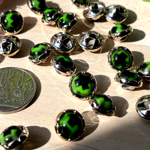 10pcs Buttons Fastenings Knitting Sewing Buttons GEM