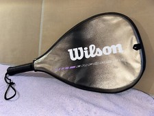 Wilson Enforcer RacquetBall Racquet Oversize Cover 3 15/16" Grip Excellent