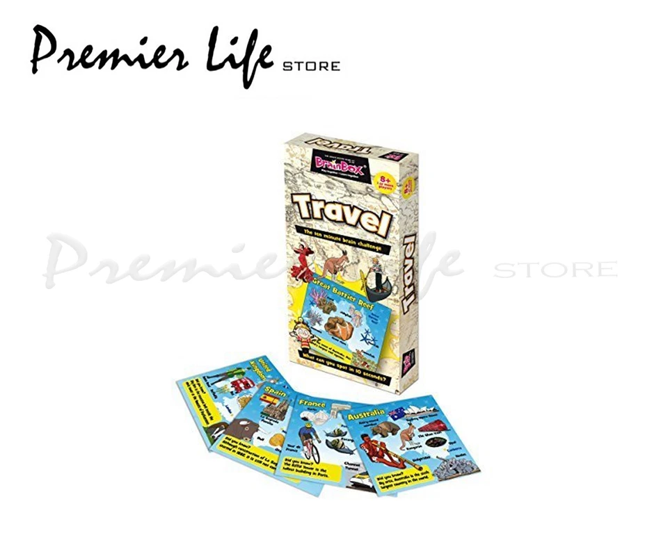 Brainbox On the Go Travel Game Kids Card Game Brain Challenge - Image 3 of 3