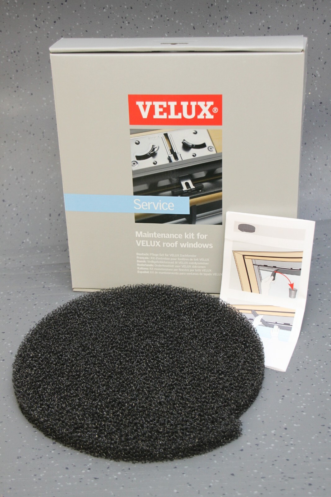 Original Velux Pflegeset ZZZ220, ZZZ220K, ZZZ145 oder Filter, Dichtung