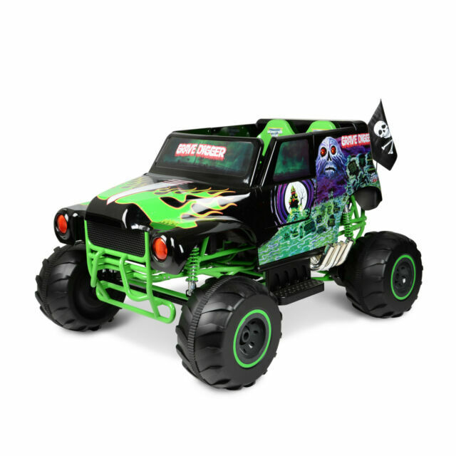 grave digger power wheels battery