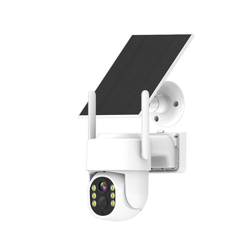 Monitor de sistema de cámara de seguridad inalámbrica solar de 3MP domo CCTV 2T - Picture 2 of 6