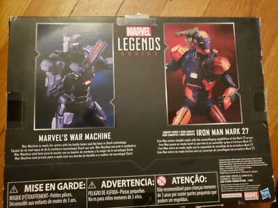 マーベルレジェンド ウォーマシン＆アイアンマン マーク27 2パック Marvel Legends Iron Man MK 27 & Warmachine 2-pack 6