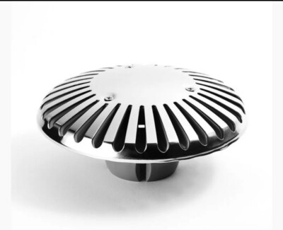 Flolux Flosafe 50mm Polished Stainless Steel Spa/Pool Safety Suction ...