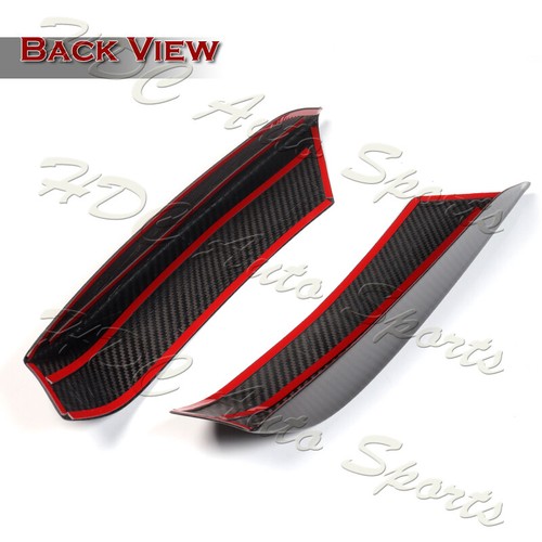 For 2015-20 BMW F80 F82 F83 M3 M4 Carbon Fiber Front Bumper Splitter Canard Lip - Foto 2 di 6