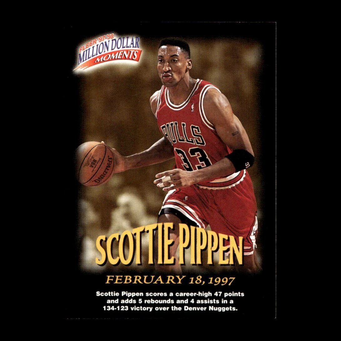 1997-98 Fleer - Scottie Pippen #22 for sale | eBay