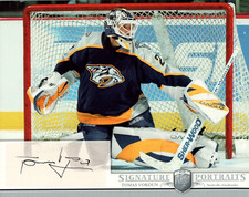 Tomas Vokoun Signed 8x10 Hockey Photo Card