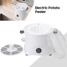 Automatic Electric Potato Peeler Auto Potatoes Peeling Kitchen Machine Easy Wash