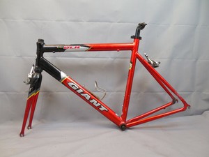 Giant-OCR2-Road-Race-Bike-Frame-Large-Aero-Tri-Aluminium-Vintage-90s-USA-Charity