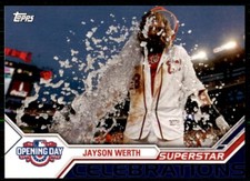2017 Topps Opening Day Superstar Celebrations Jayson Werth Washington Nationals