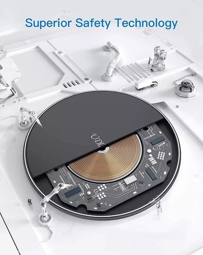 100W Fast Wireless Charger Charging Pad For iPhone 15 14 13 12 11 X & Samsung - Picture 6 of 18