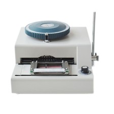 Manuale 71 Personaggi PVC Scheda di Iscrizione Macchina Goffratura Codice Stampante]