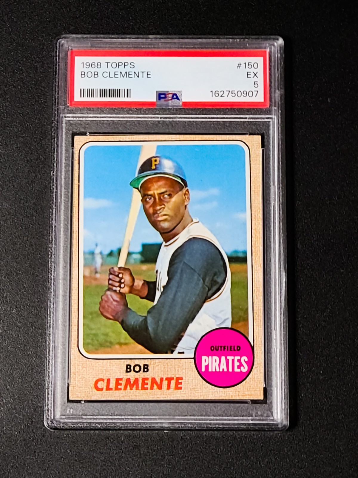 1968 ROBERTO CLEMENTE HOF #150 Topps PSA 5 BEAUTY!!