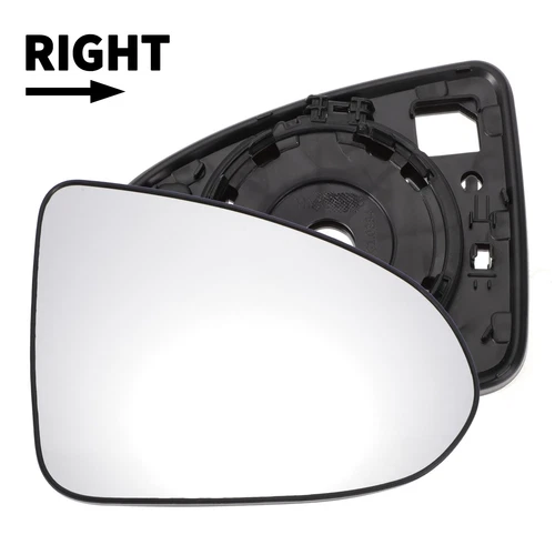 Car Right Side White Glass Mirror Glass Non-heated for Hyundai Sonata 20-22