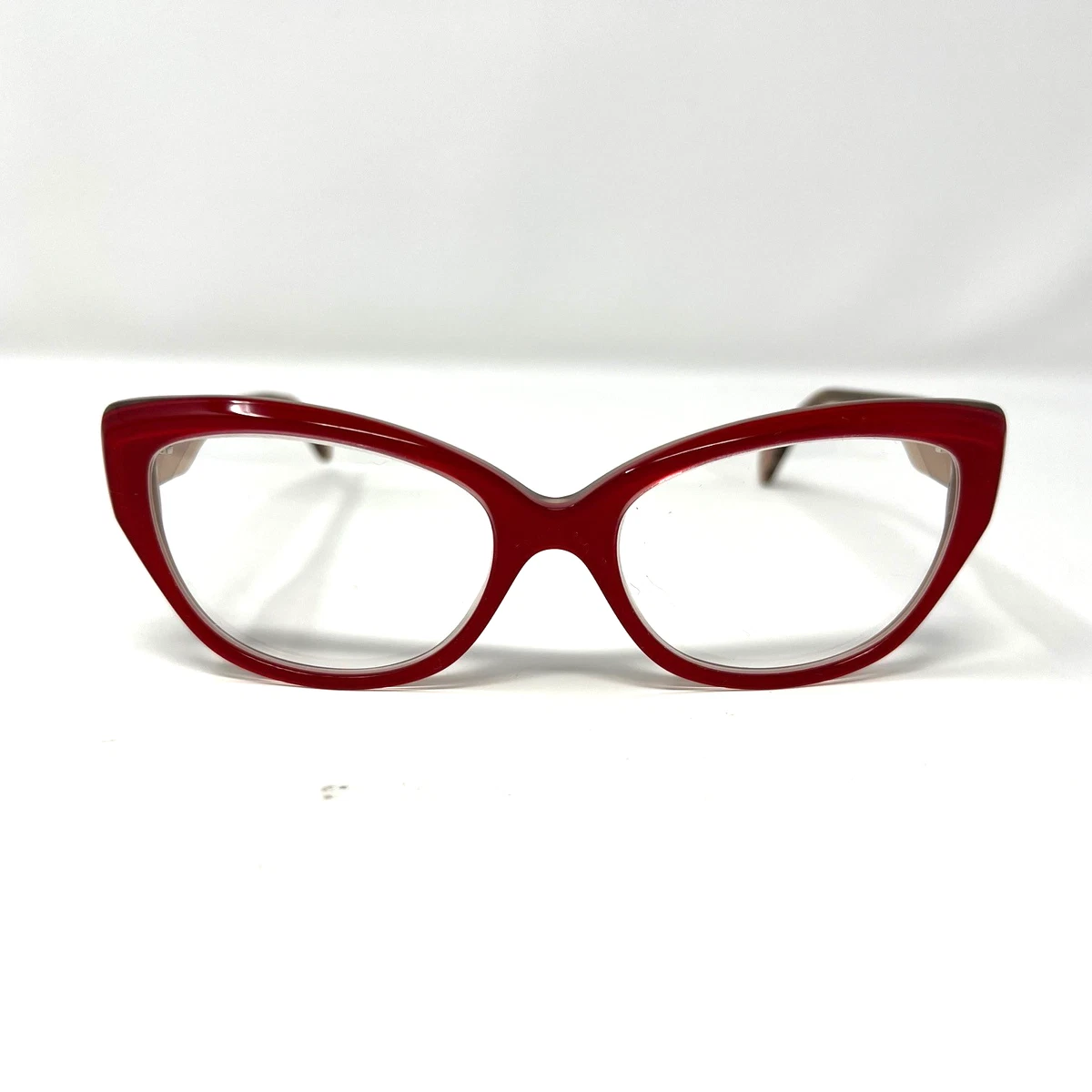FACE à FACE TWINS 2 9113 Gold Beige Ruby Red Eyeglasses Frames 46 18 FRANCE MADE FRANK 2 | Face a Face | Designer Face a Face eyewear  main image 2