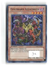 3x Evilswarm Azzathoth HA07-EN042 Super Rare 1st Edition Yu-Gi-Oh!