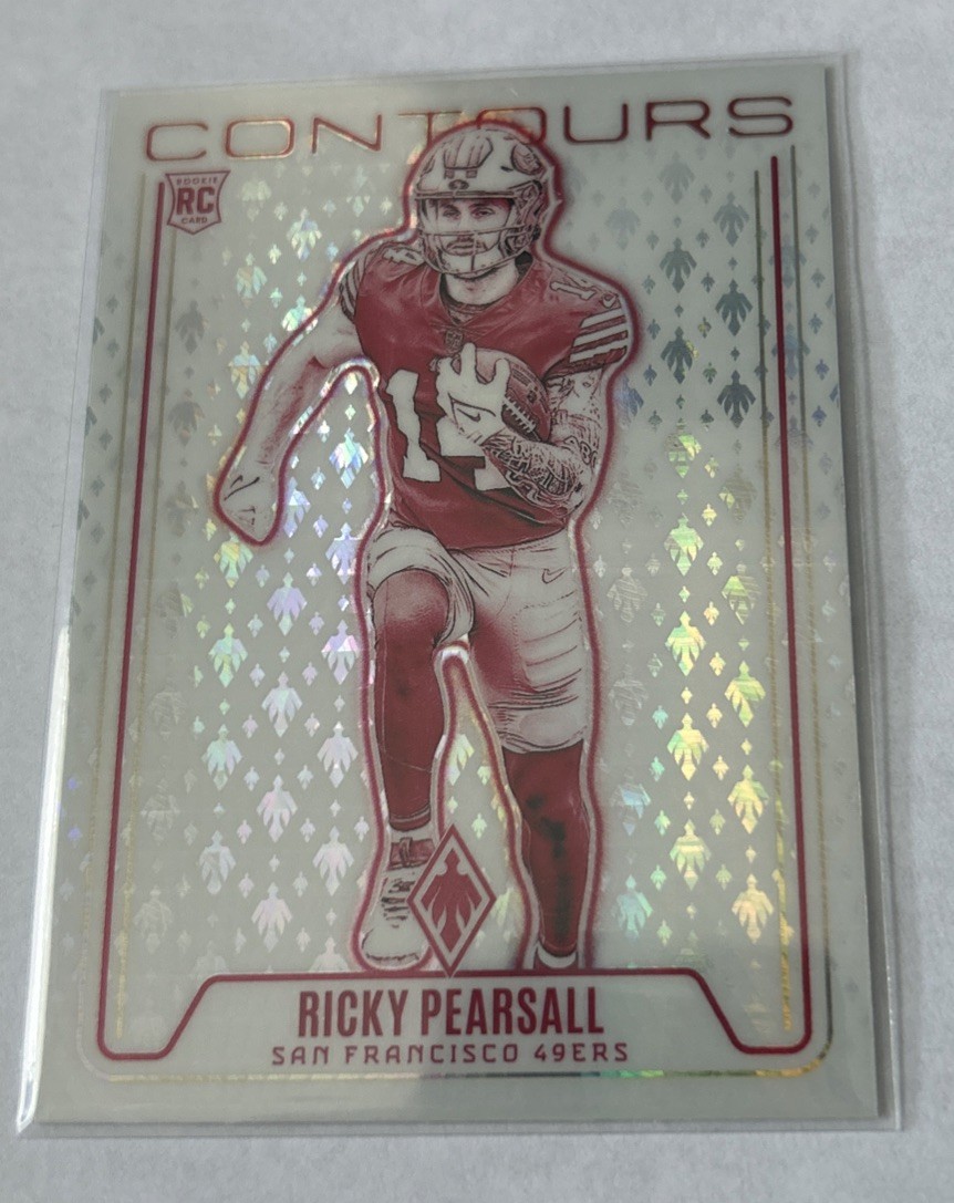 2024 Panini Phoenix - Contours Ricky Pearsall #CON-RPL Hyper (RC)