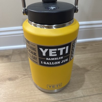 YETI Rambler GALLON JUG /Limited Edition/Retired ALPINE YELLOW